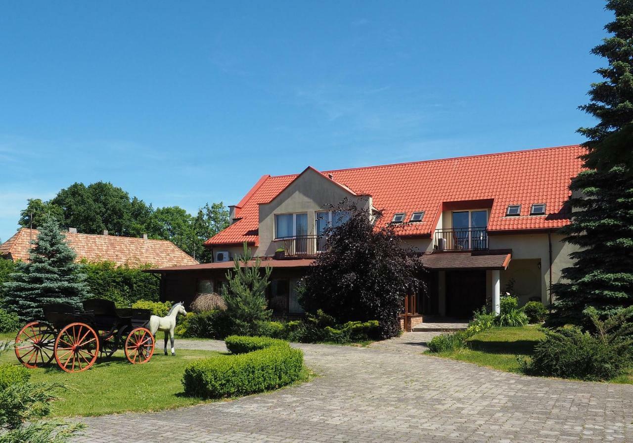 Ranczo Mustafa Villa Bobolin Bagian luar foto
